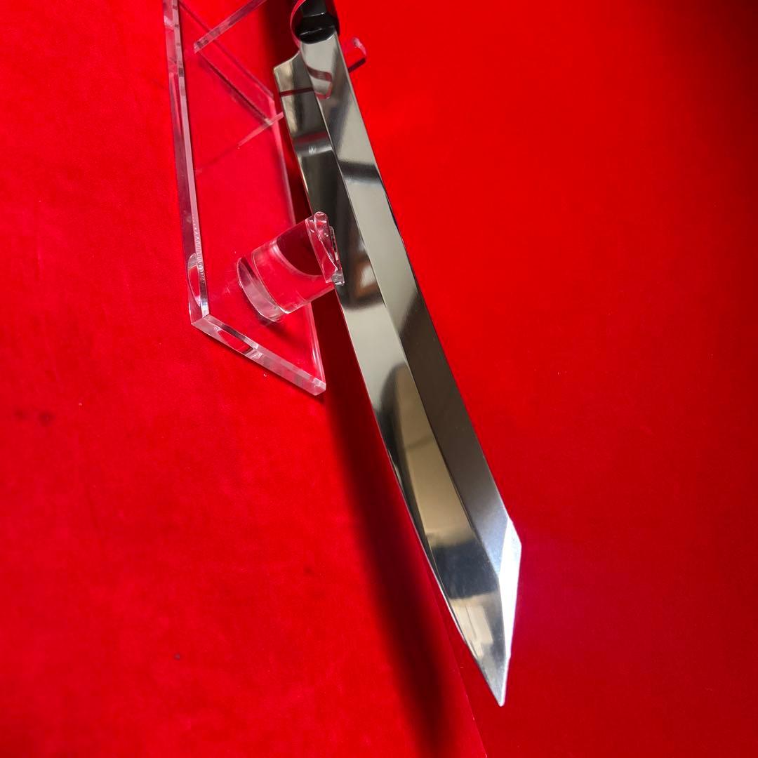 包丁　剣型切付　尺　鏡面仕上げ　箱付　未使用品