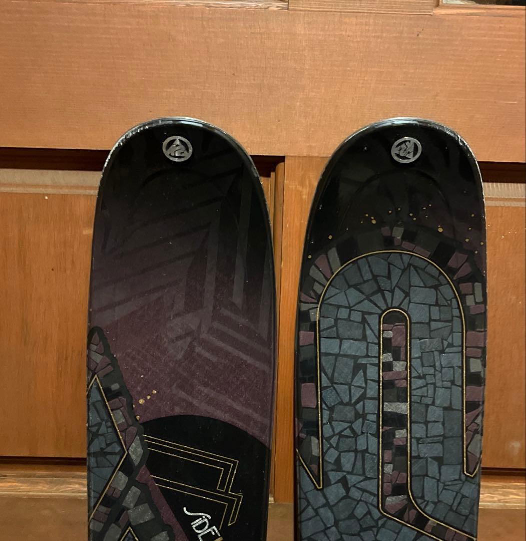 【ヌプリ】K2 SideKick Skies 153cm + スキン