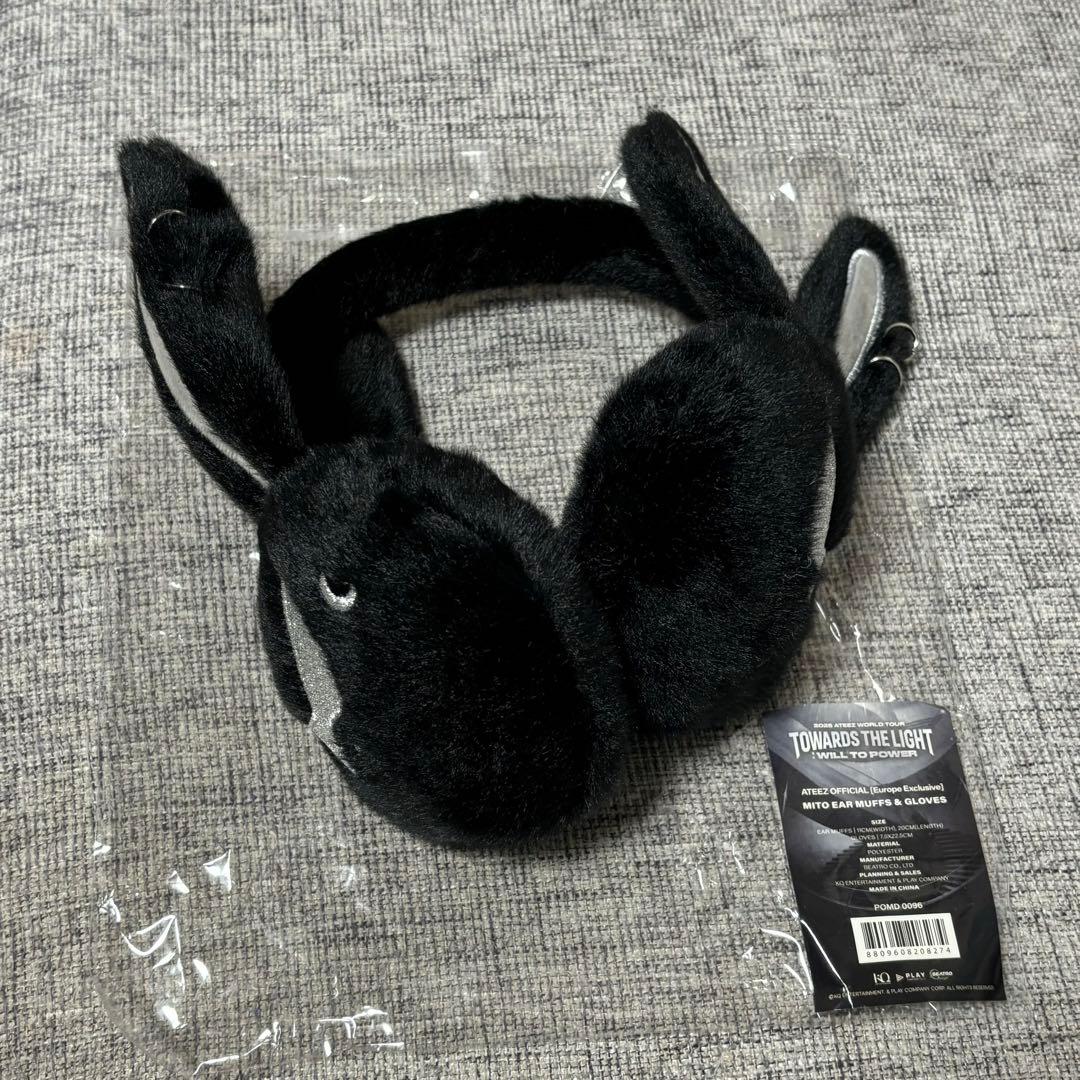 ATEEZ ヨーロッパ 限定 MD MITO イヤーマフ 耳あて ソンファ着用