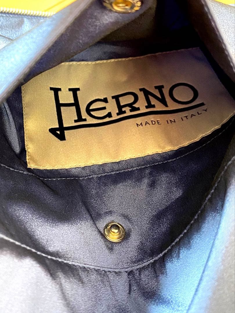 【kohei】HERNO ヘルノ ジャンパーコート ブルゾン ハーフコート