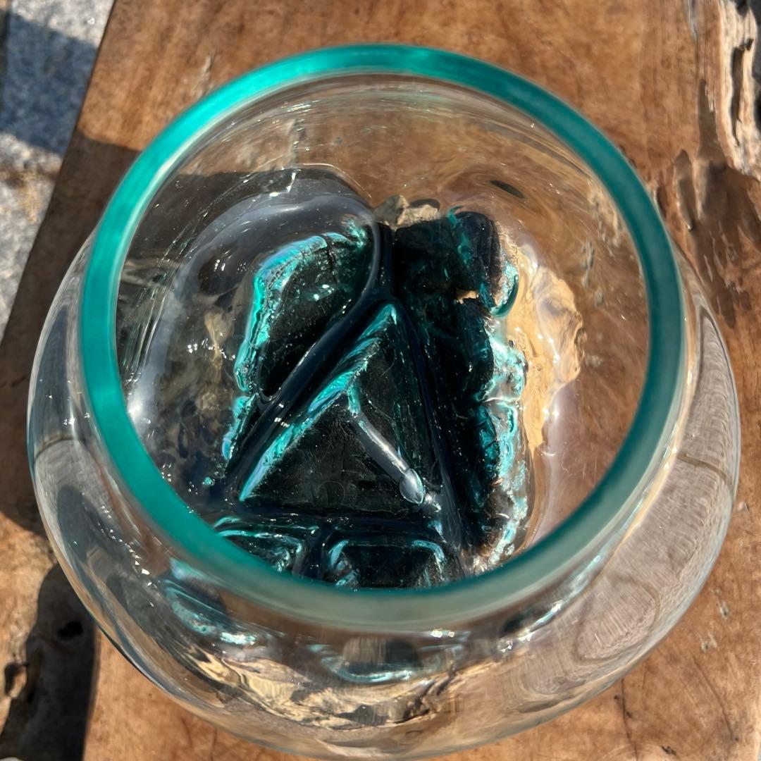 流木ガラスオブジェ大D 花瓶 金魚鉢 ガーデニング フラワーポット 水槽 アート