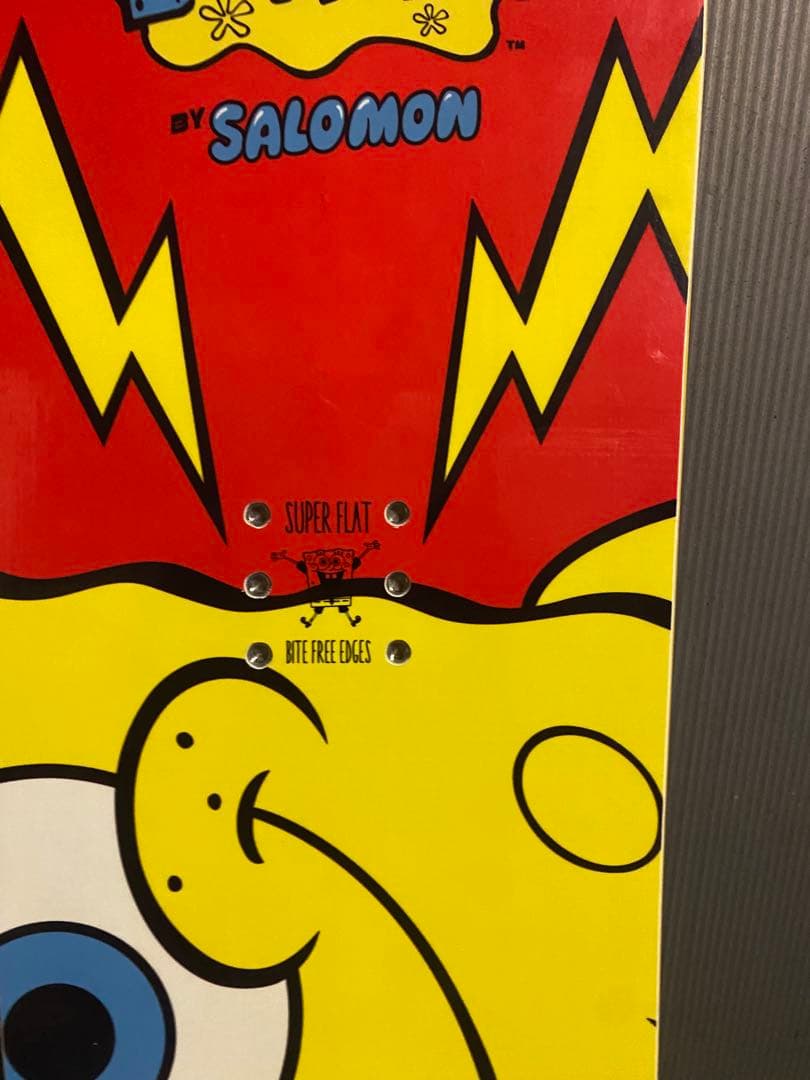 Salomon TEAM 100 スポンジボブ 　K2ビンディング付き