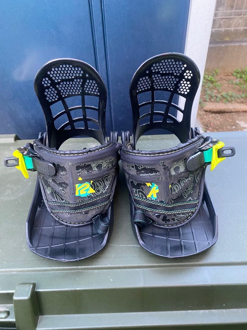 Salomon TEAM 100 スポンジボブ 　K2ビンディング付き