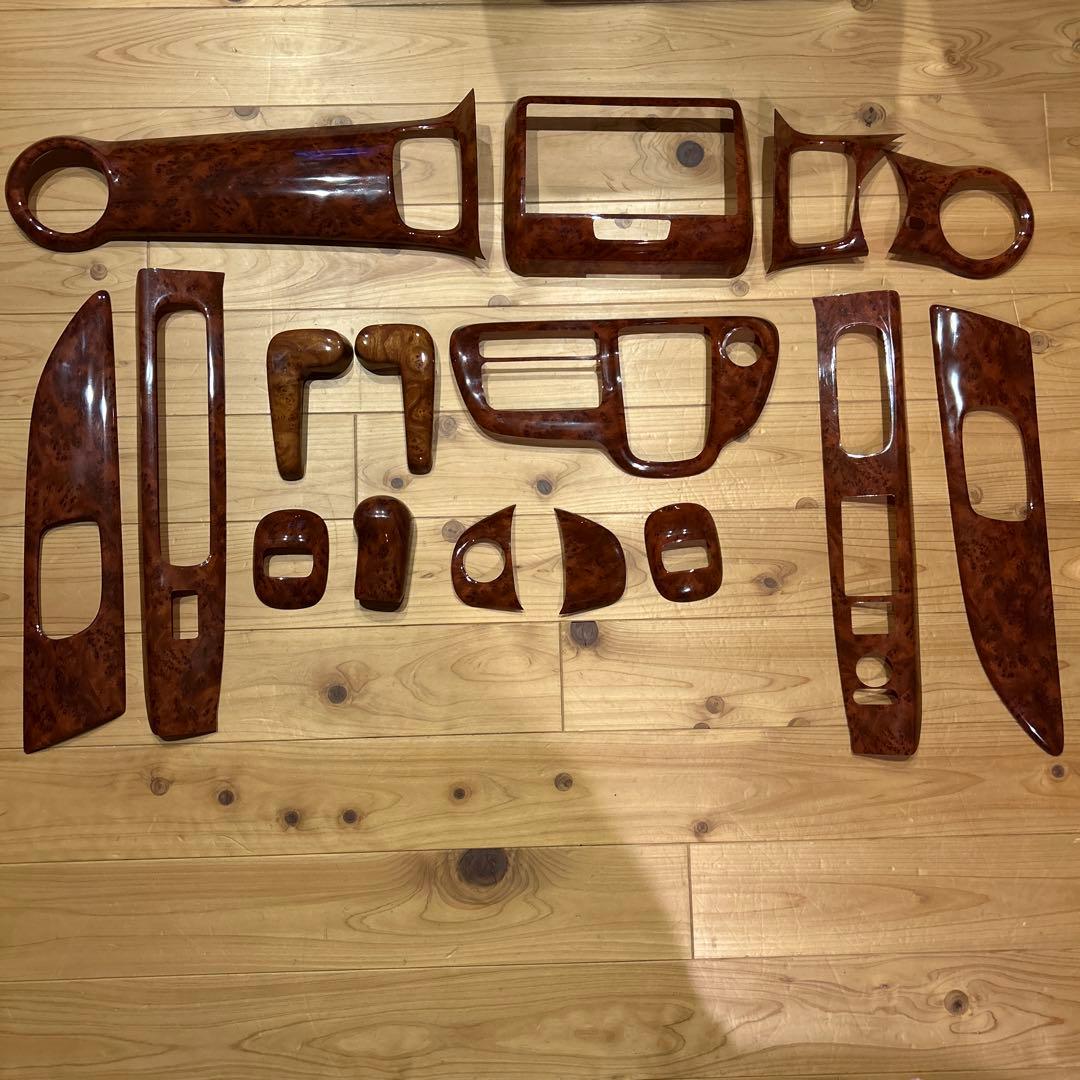 【まさかず】NBOX インテリアパネル　木目