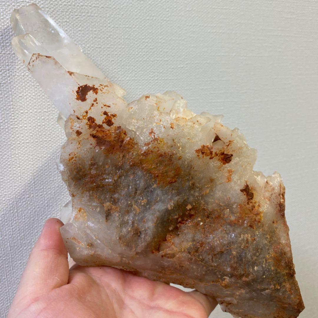 絶品❗️高透明度☆超強いパワー☆マニカラン産ヒマラヤ水晶クラスター☆原石A417