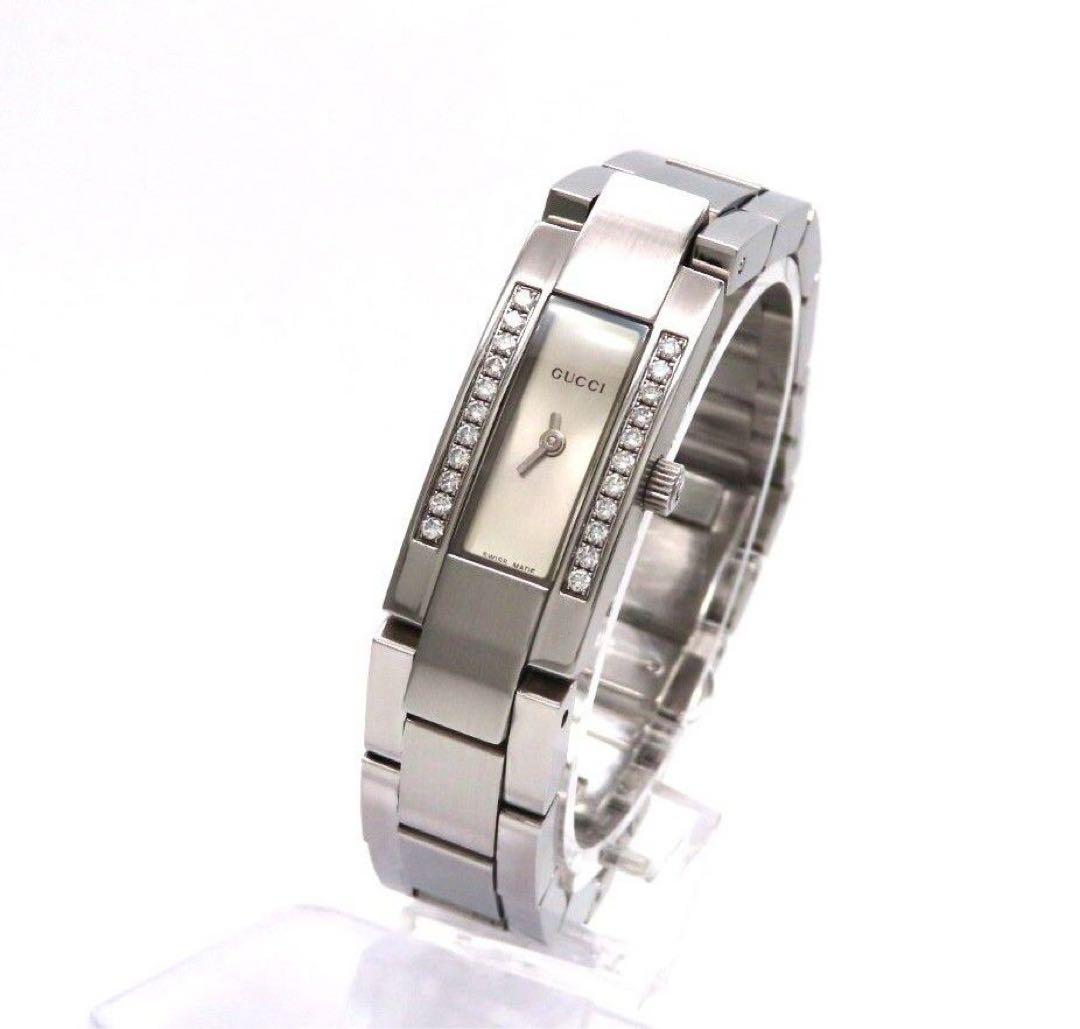 4600L ダイヤベゼル GUCCI グッチ 時計 レディース