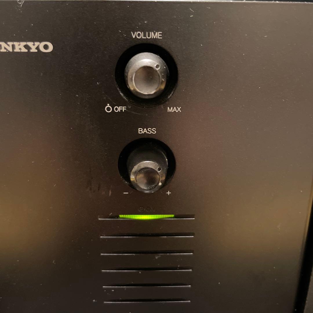 ONKYO GXー100HDとPOWERED SUPERWOOFER SW-5A