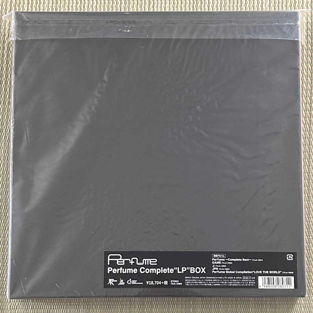 パフューム Perfume Complete LPBOX 美品 GAME JPN