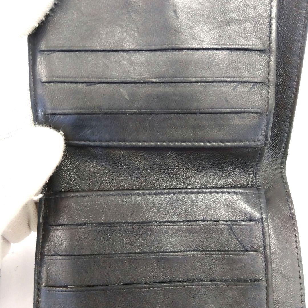 LK04 シャネル ココマーク Wホック財布 シール付き ゴールド金具