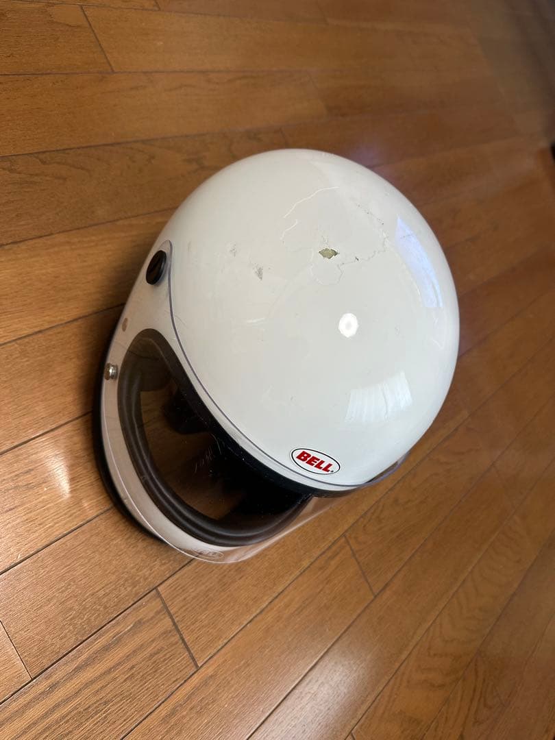 BELL STAR II フルフェイスヘルメット ホワイト　ＸＬサイズ　傷あり
