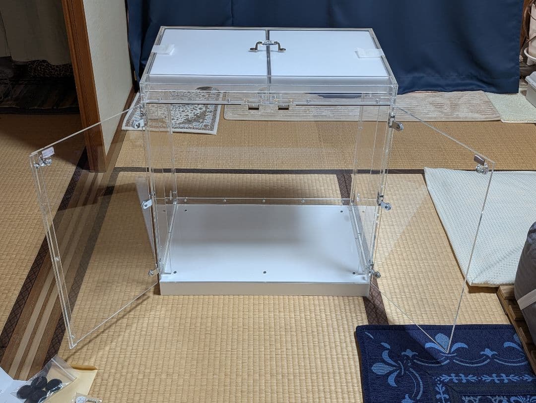 防音ケース　アクリルケージ　バードケージ　保温　鳥かご　透明　ハッピーケース