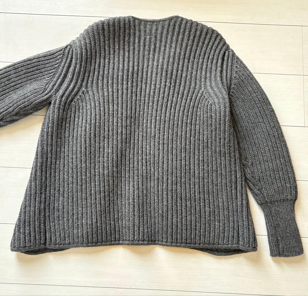 Batoner バトナー　カーディガン　ウール両畦コマンドライナージャケット