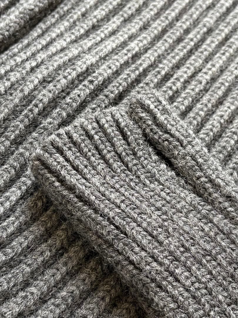 Batoner バトナー　カーディガン　ウール両畦コマンドライナージャケット