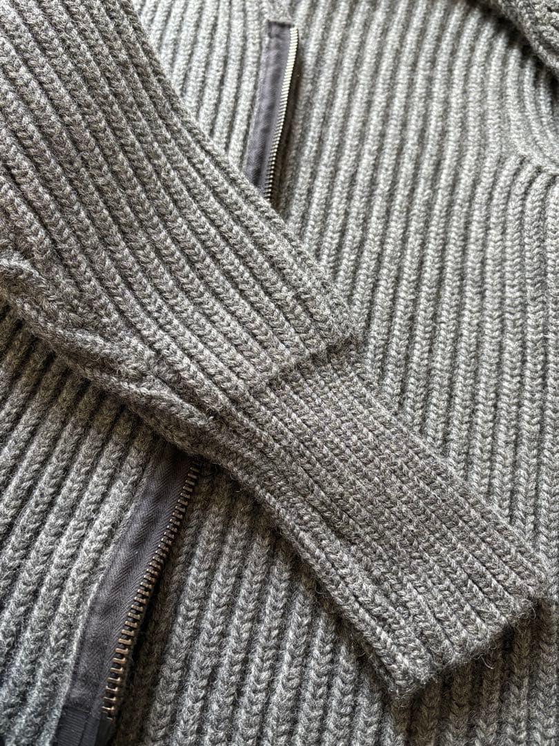 Batoner バトナー　カーディガン　ウール両畦コマンドライナージャケット