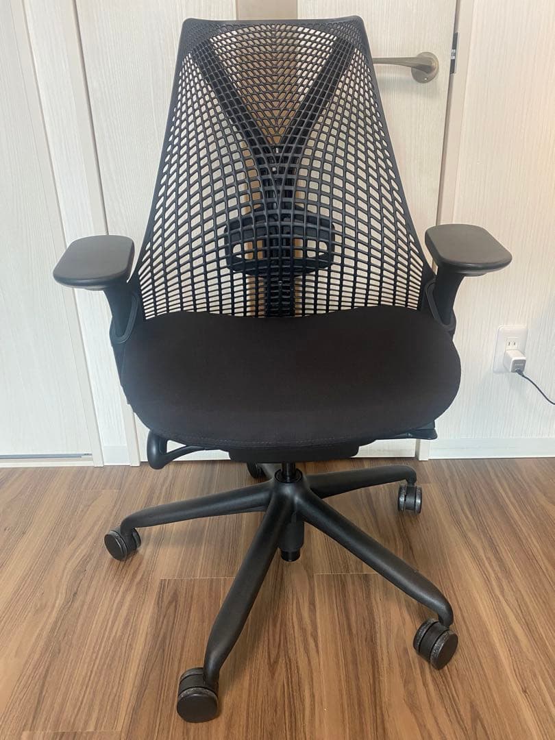 ハーマンミラー　セイルチェア　ブラック　フルアジャスタブル仕様