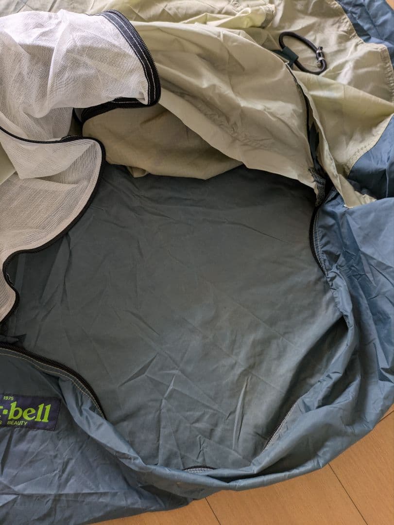 mont-bell ムーンライト1型　旧型　モンベル　汚れあり