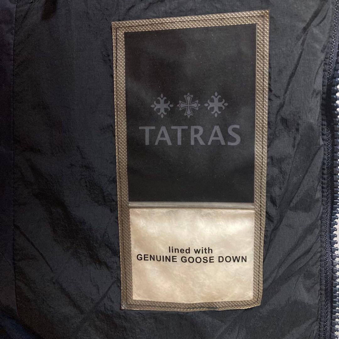 【美品】タトラス　TATRAS　ポリテアマ　現行タグ　ダウン　ネイビー　2