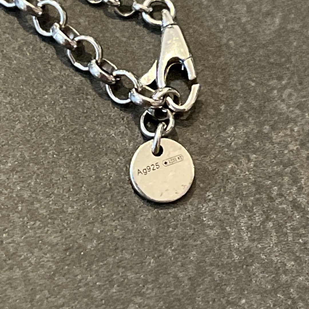 GUCCI グッチ インターロッキングG アラベスク ネックレス Ag925