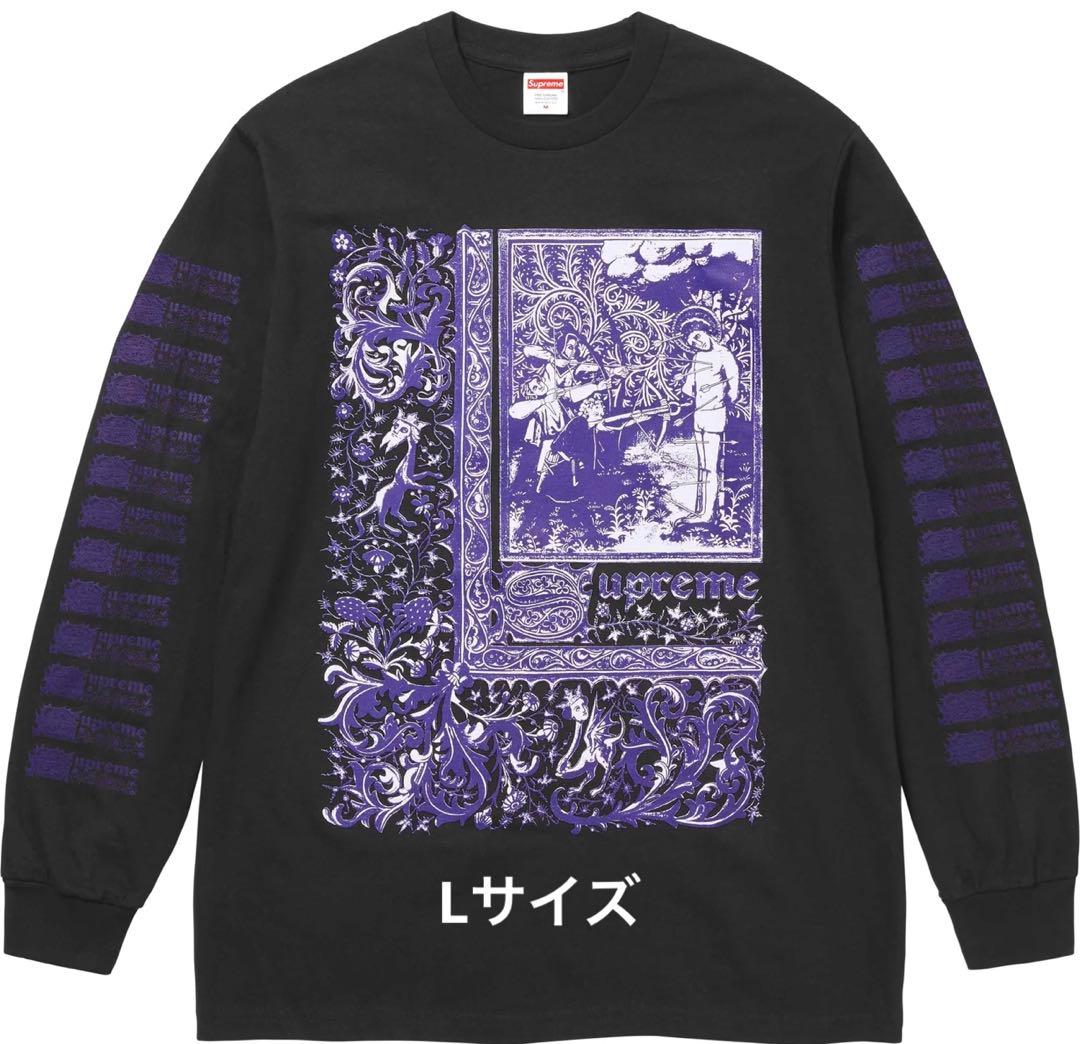 Supreme Saint Sebastian L/S Tee “Black”