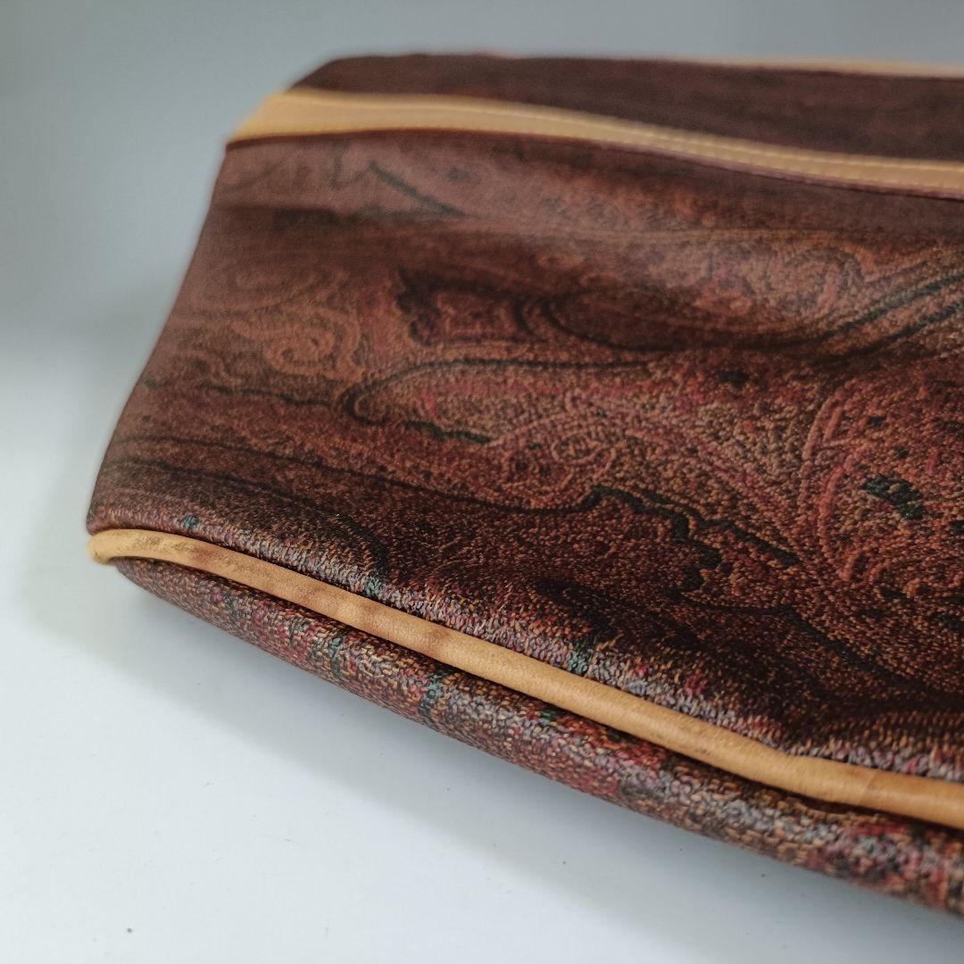 ETRO エトロ ペイズリー柄 2way ボストンバッグ（南京錠・ストラップ付）