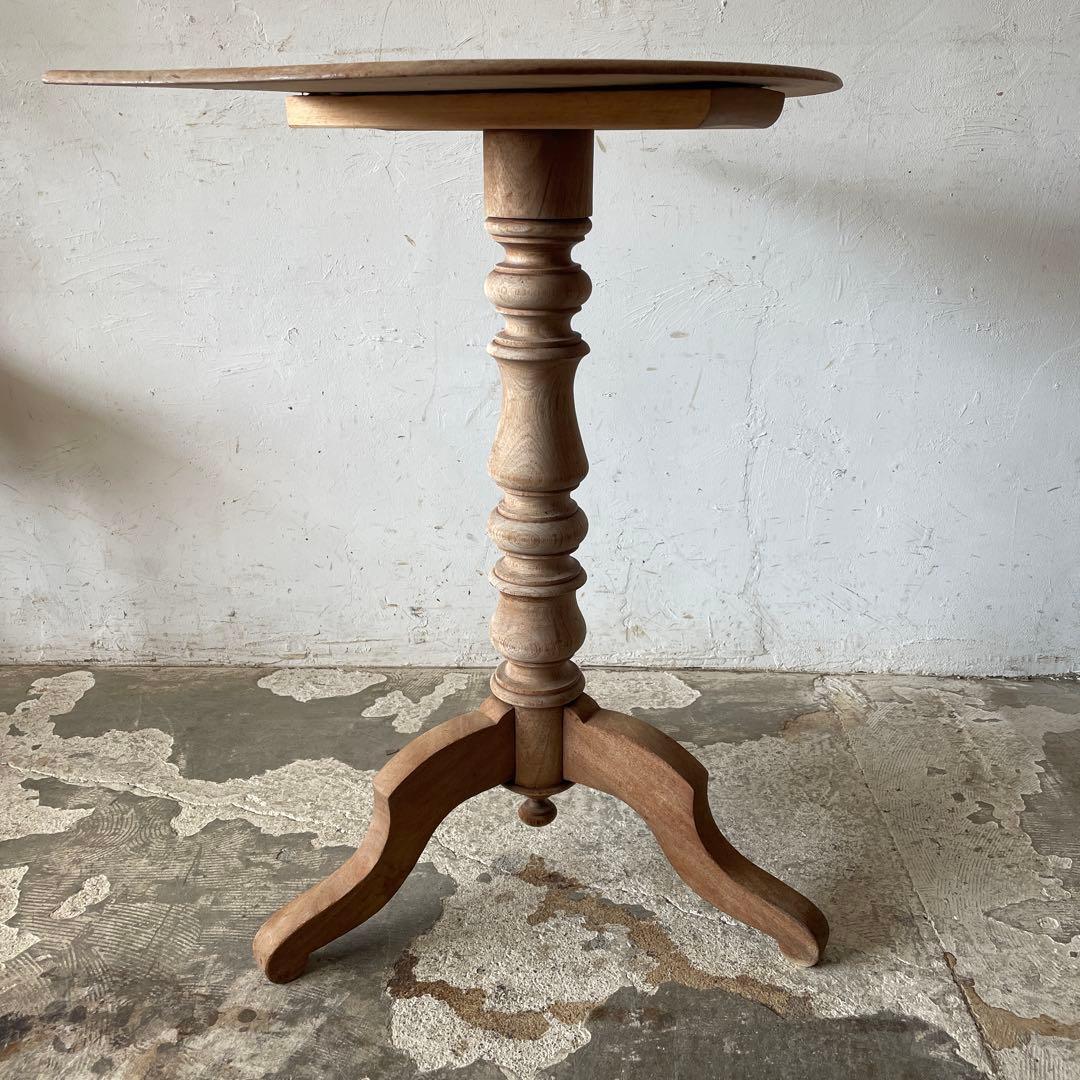 ビンテージ　サイドテーブル コーヒーテーブル　剥離