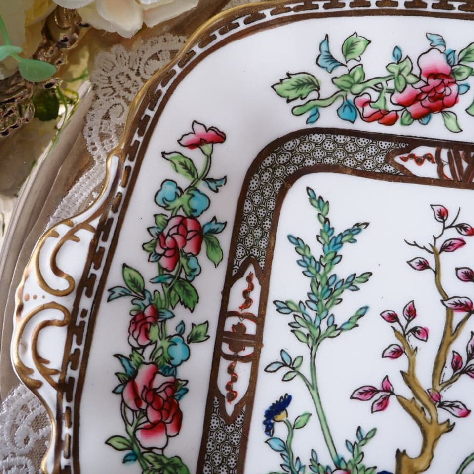 コールポート　インディアンツリー　BBプレート　スクエアプレート　F8