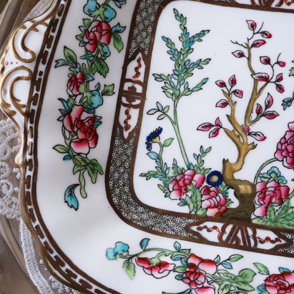 コールポート　インディアンツリー　BBプレート　スクエアプレート　F8