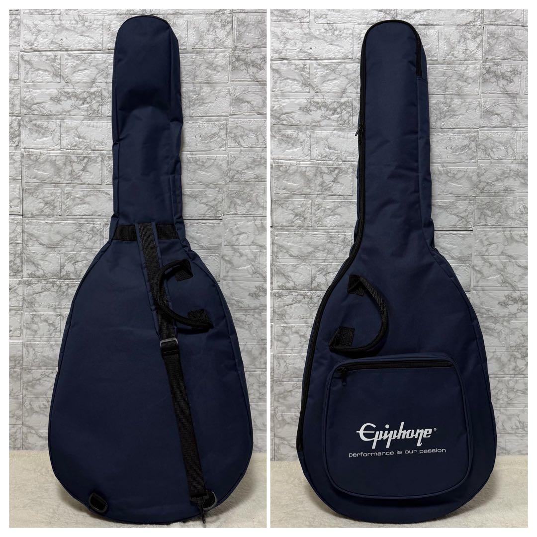 美品　Epiphone エピフォン Dot CH セミアコ エレキギター ケース