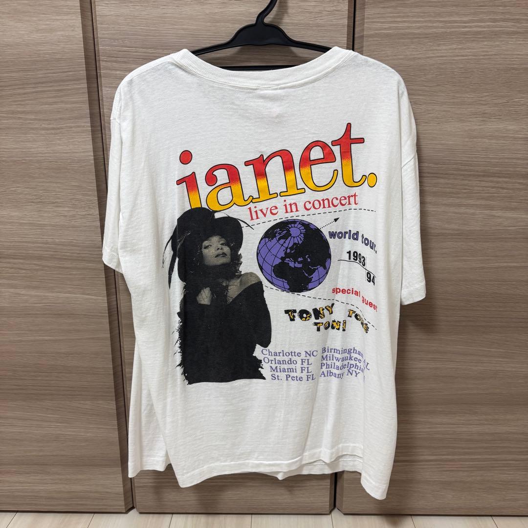 Janet Jackson 1994年ライブコンサートTシャツ　ヴィンテージ