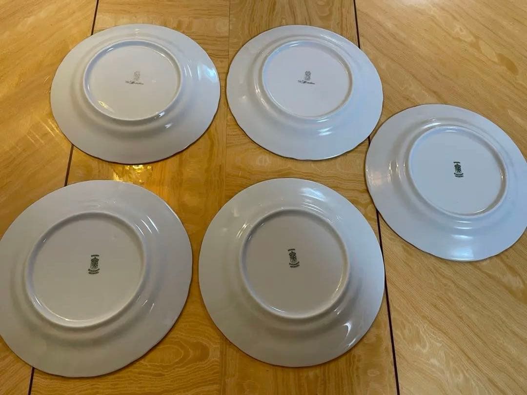 ドレスデンフラワー シューマンババリア ケーキ皿5枚セット