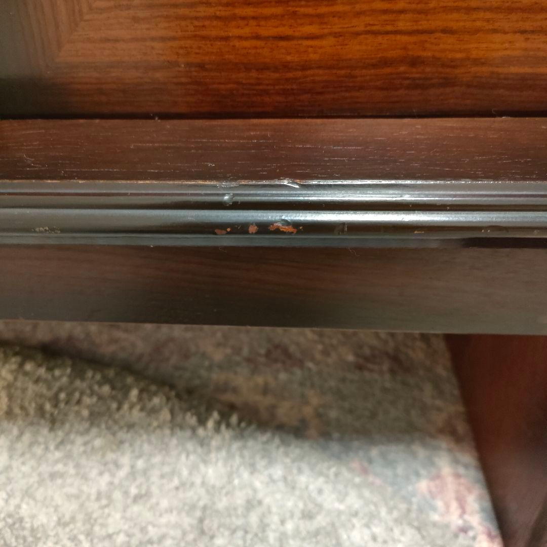 【ヴィンテージ】昭和レトロ和風ミッドセンチュリー キャビネット 飾り棚 食器棚