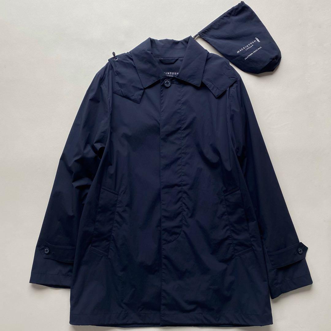 未使用近/パッカブル】マッキントッシュ ダンフォード 40 ステンカラーコート