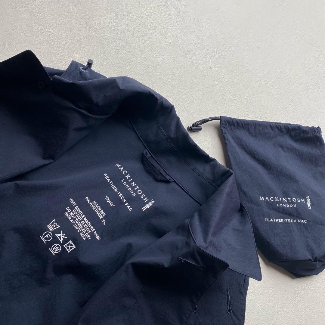 未使用近/パッカブル】マッキントッシュ ダンフォード 40 ステンカラーコート