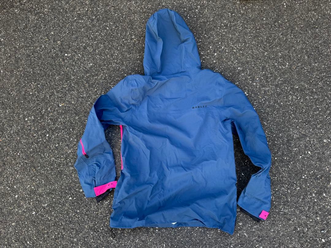 オークリー　ジャケット ネイビー/ピンク EU M / JP L