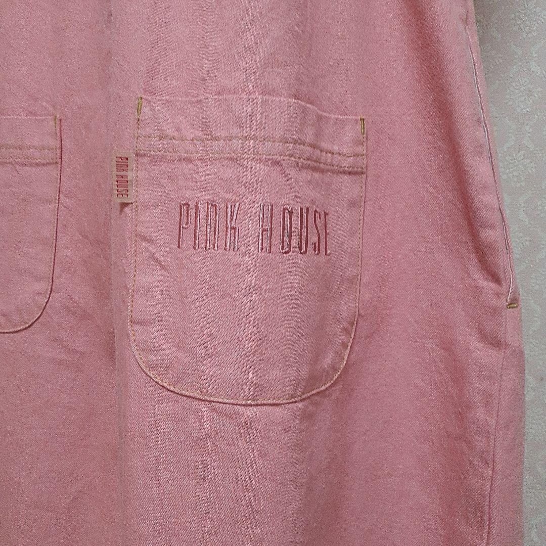 PINK HOUSE サロペット ピンク色 Hello Kitty