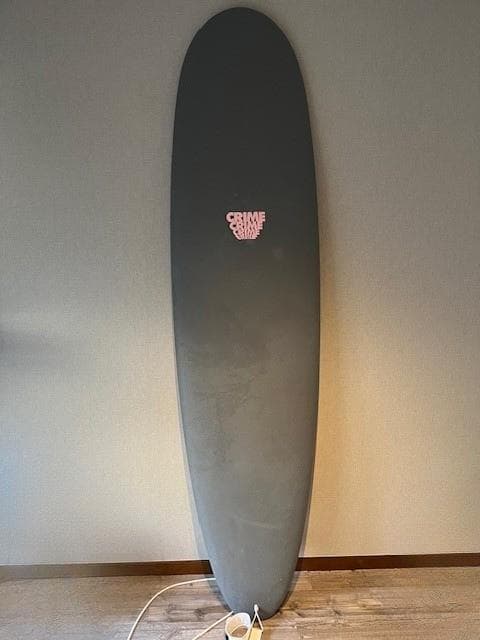 CRIME STUBBY 7'6 FCS2フィン付 美品（湘南エリア手渡しのみ）