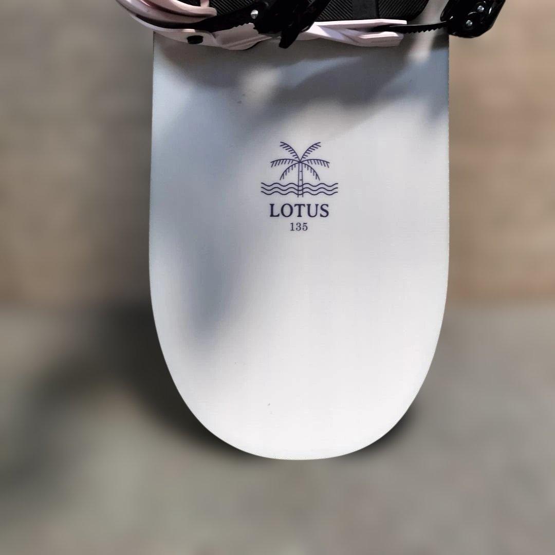 【豪華4点セット】サロモン LOTUS 135cm スノーボード ケース付