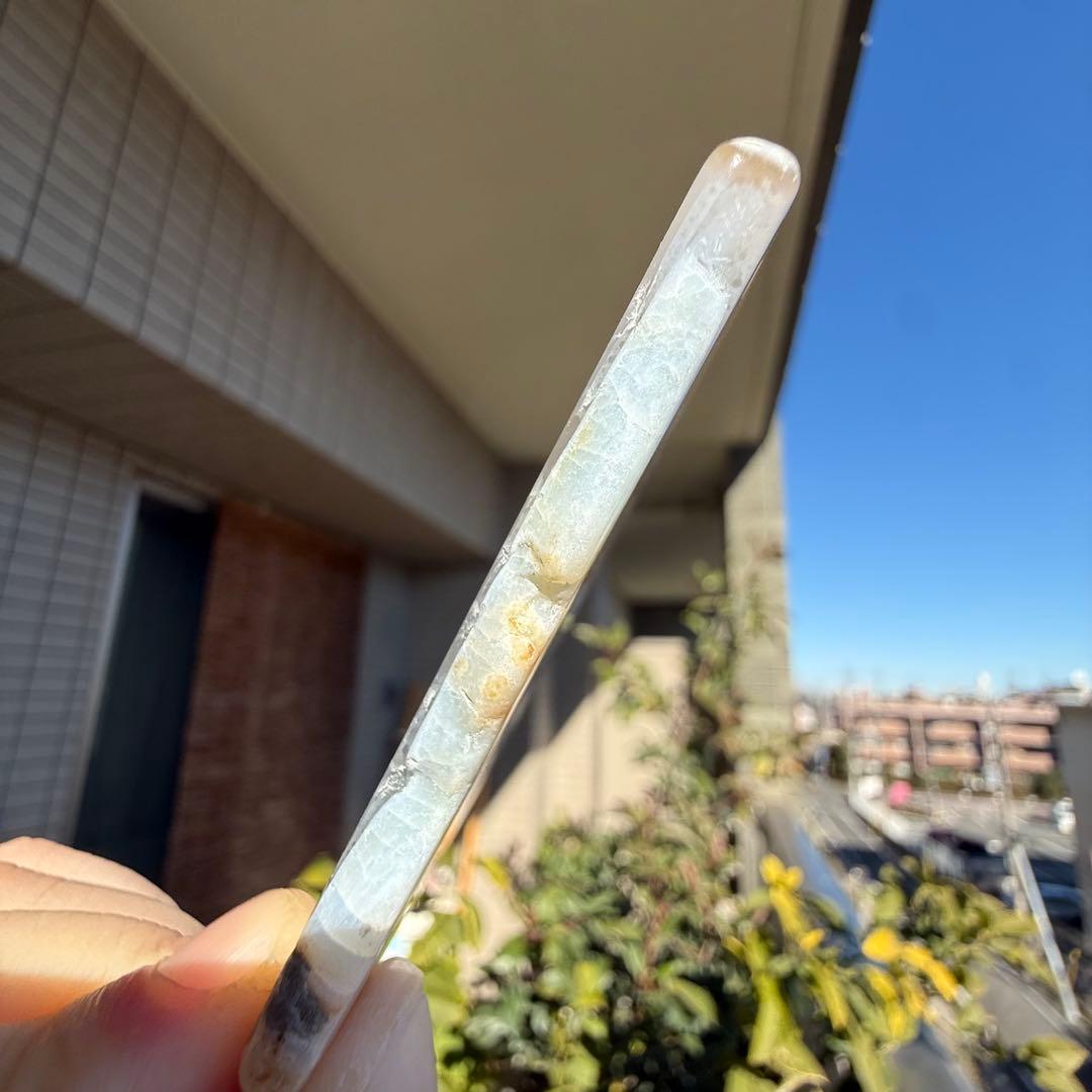 瑪瑙+ エメラルドグリーンファントムクォーツ 500g