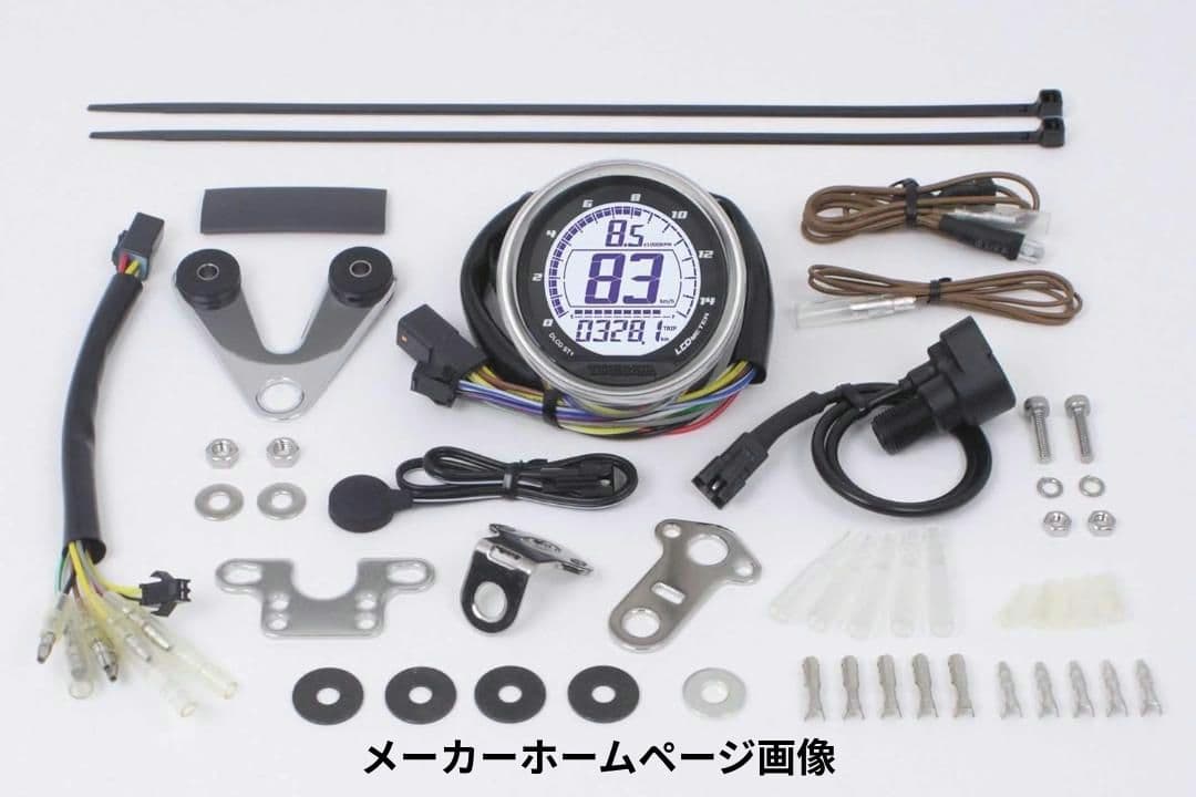 SP武川ミディアムLCDスピード&タコメーター