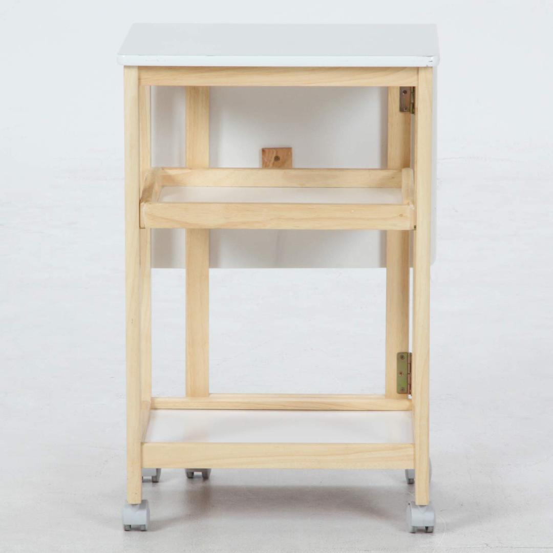 折り畳み バタフライ型キッチンカウンター 北欧デザイン