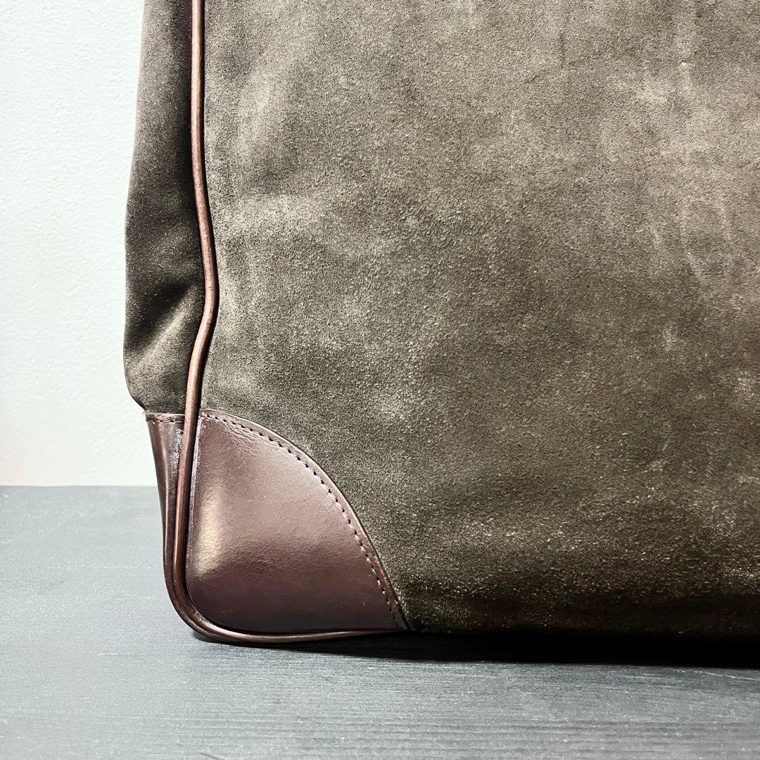 《Whitehouse Cox》スウェードトート 大容量