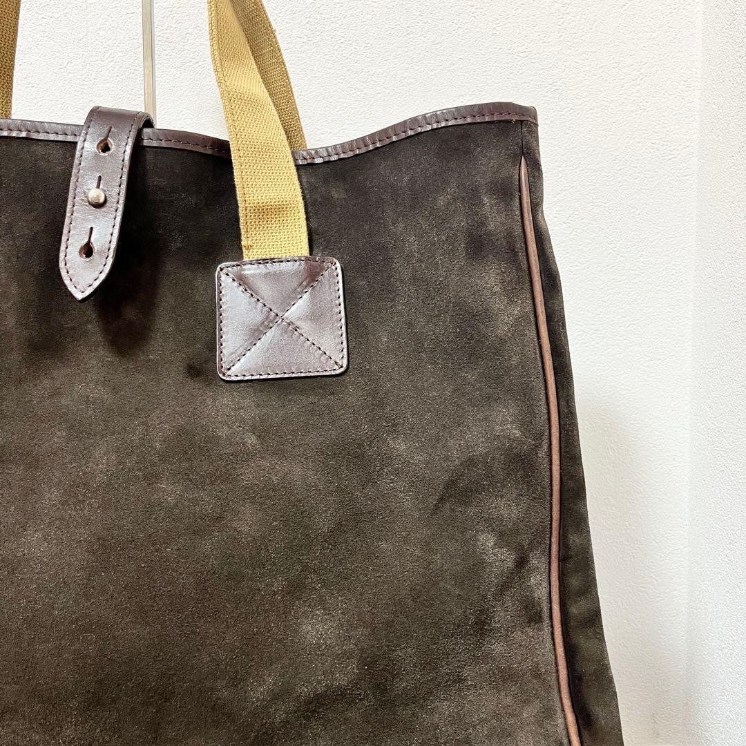 《Whitehouse Cox》スウェードトート 大容量