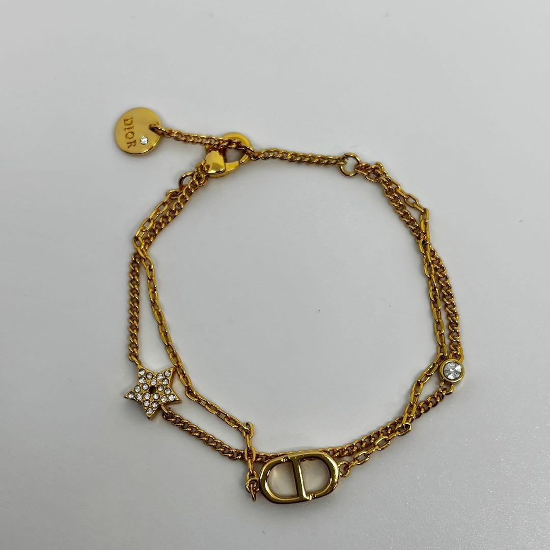 Christian Dior ディオール ゴールドブレスレット レディース
