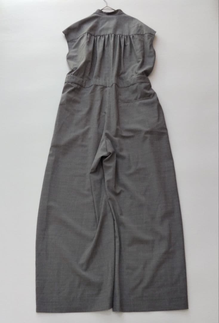 極美品 23SS デパリエ×エクラ サマーウールコンビネゾン オールインワン