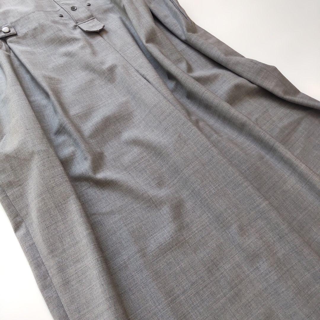 極美品 23SS デパリエ×エクラ サマーウールコンビネゾン オールインワン