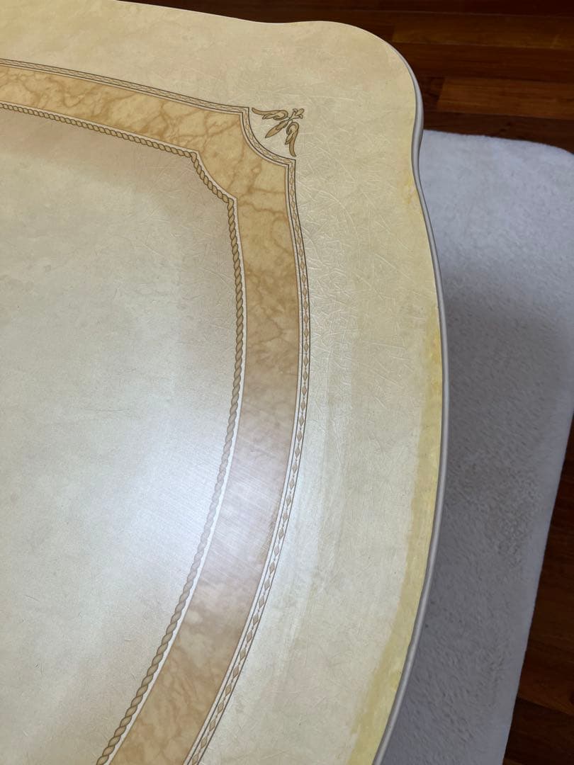 【値下げ】サルタレッリ アマルフィ ダイニングテーブル アイボリー165cm