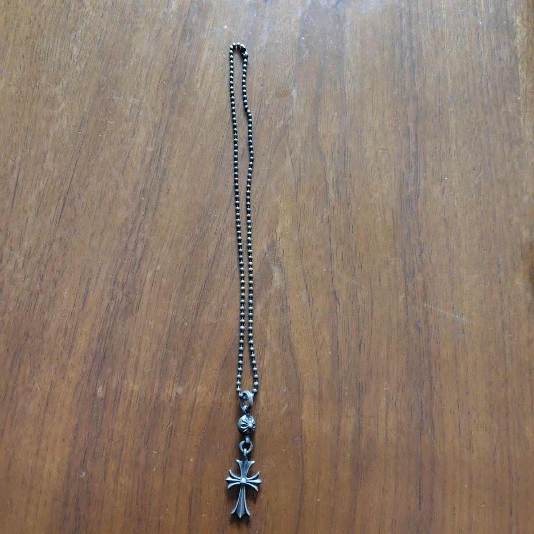 クロムハーツ正規　クロスボール　ネックレス