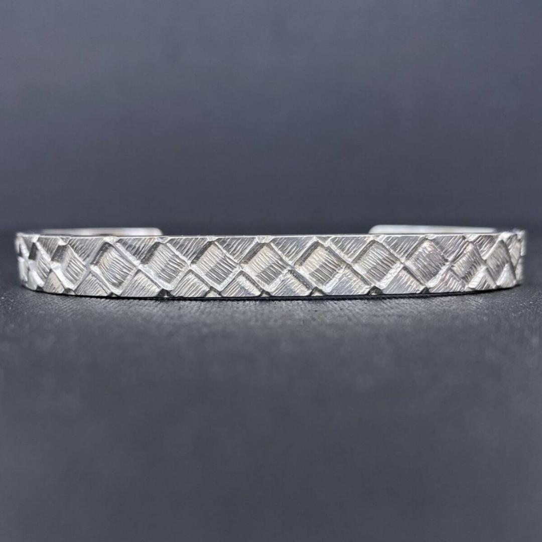 ARIZONA FREEDOM B-108a シルバー スタンプワーク バングル