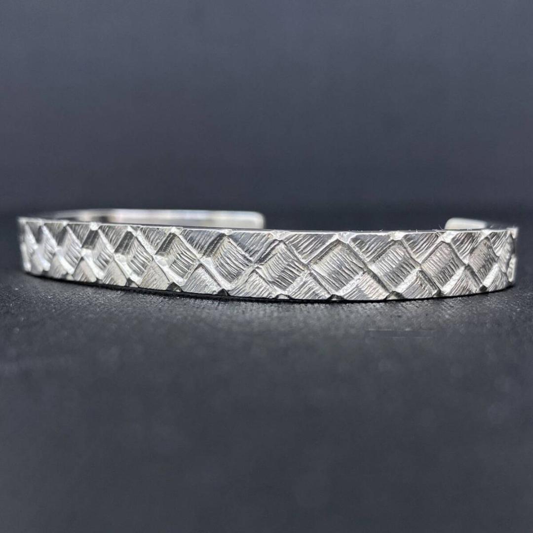 ARIZONA FREEDOM B-108a シルバー スタンプワーク バングル