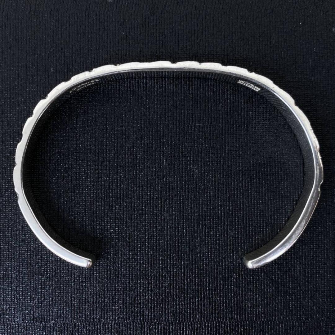 ARIZONA FREEDOM B-108a シルバー スタンプワーク バングル